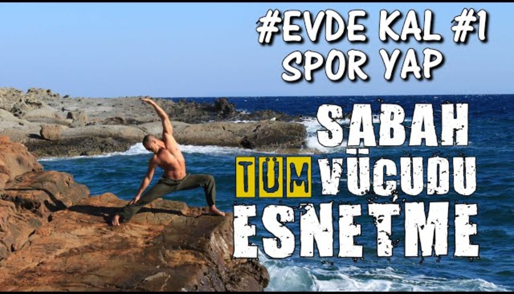 Sabah hareketleri, evde spor yap Kick Boks Özel Ders