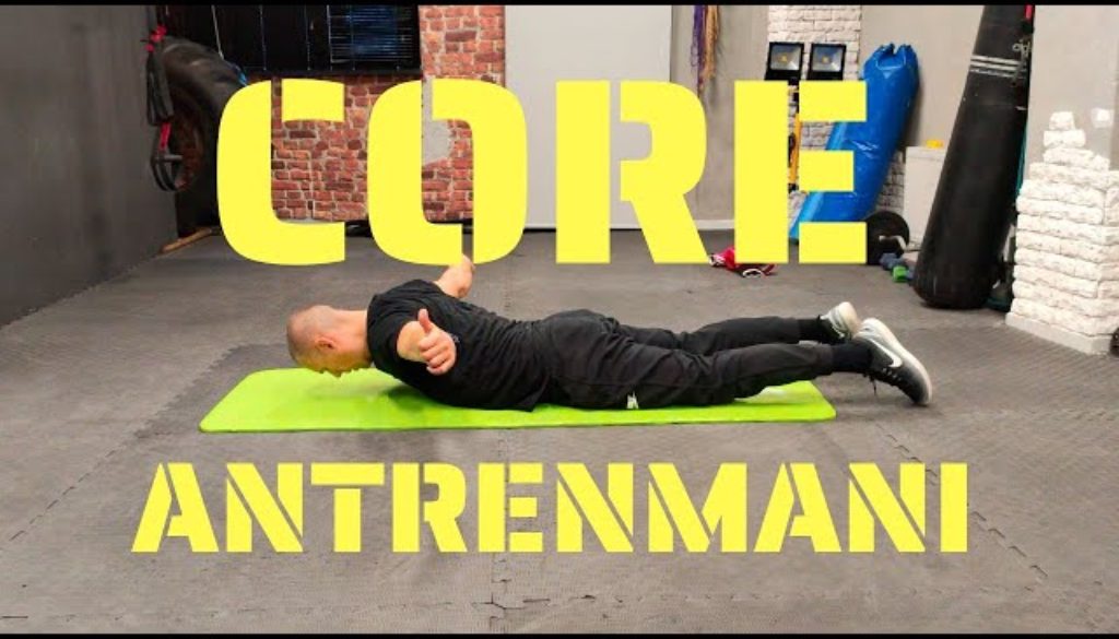 Core workout Merkez bölgesi antrenmanı Kick Boks Özel Ders